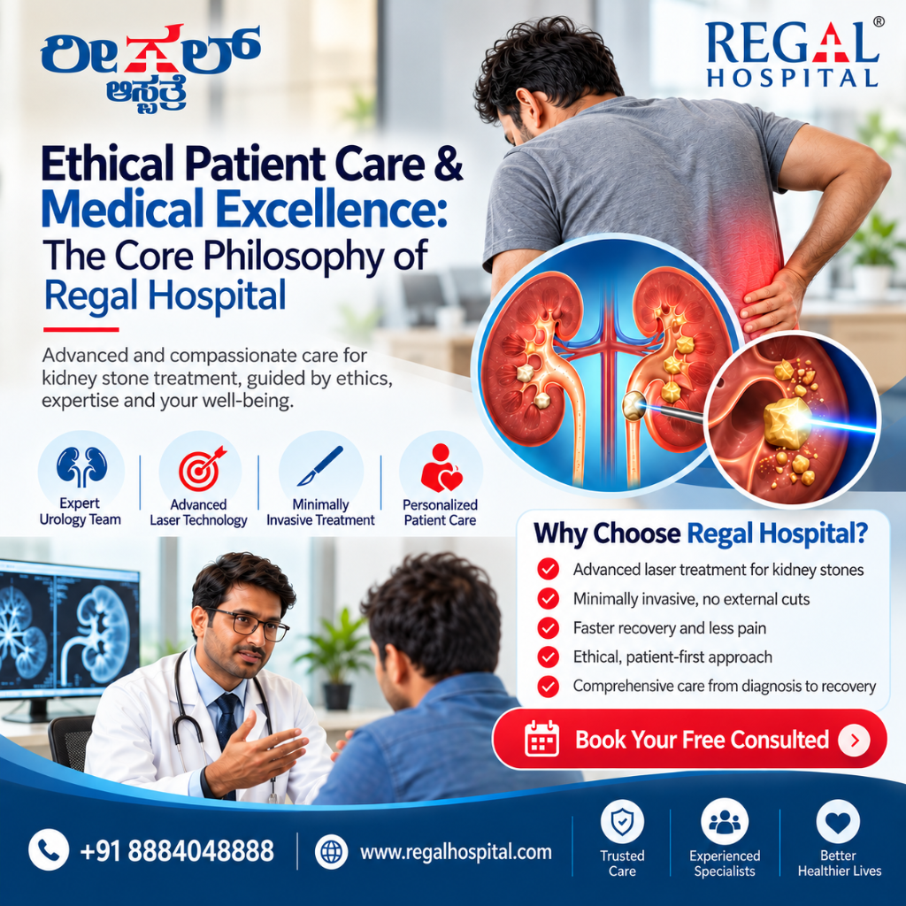 Kidney Stone Treatment in Bangalore: Ethical Patient Care at Regal Hospital